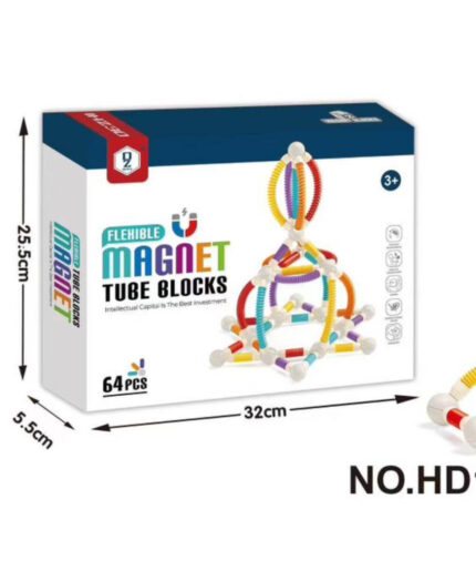 مگنت میله ای فنری۶۴قطعه