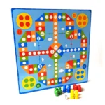 بازی چوبی منچ و مارپله - Image 2